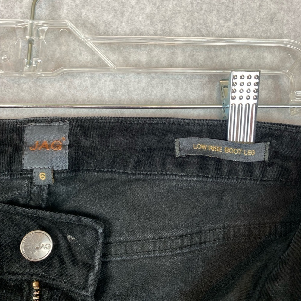 Vintage Black Jag Corduroy Jeans Size 6 - Picture 4 of 10
